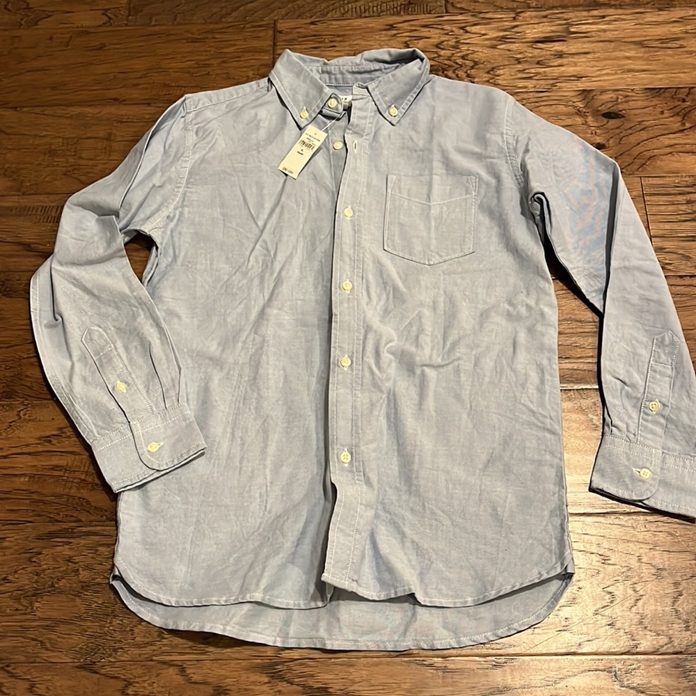 GAP Light Blue Button-Down Shirt